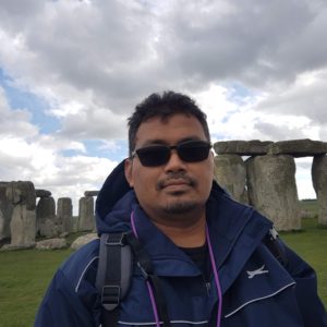 Rahman at Stonehenge
