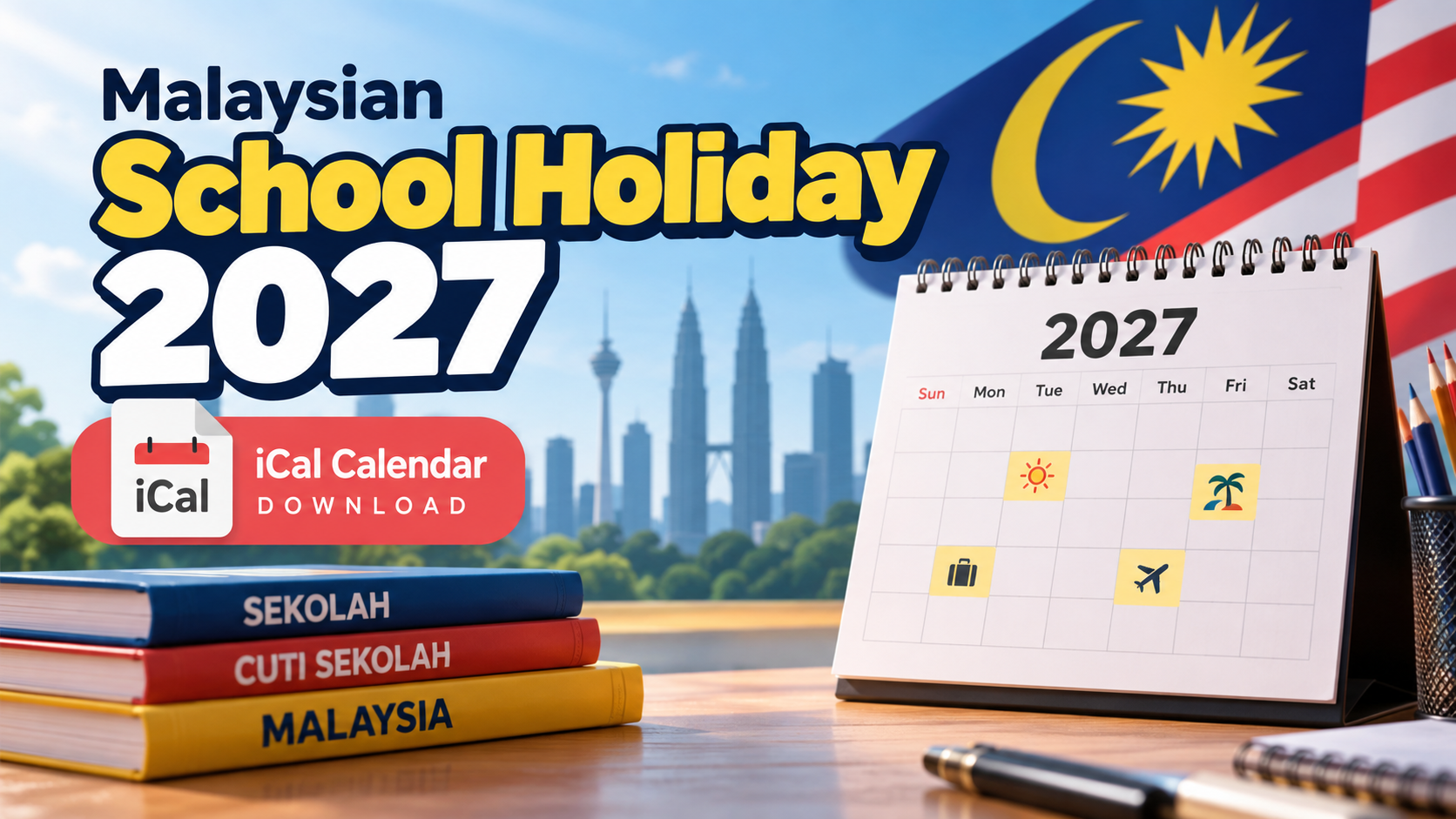 Malaysian School Holiday 2027 iCal